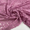 Soft cotton and polyester lace rebrode