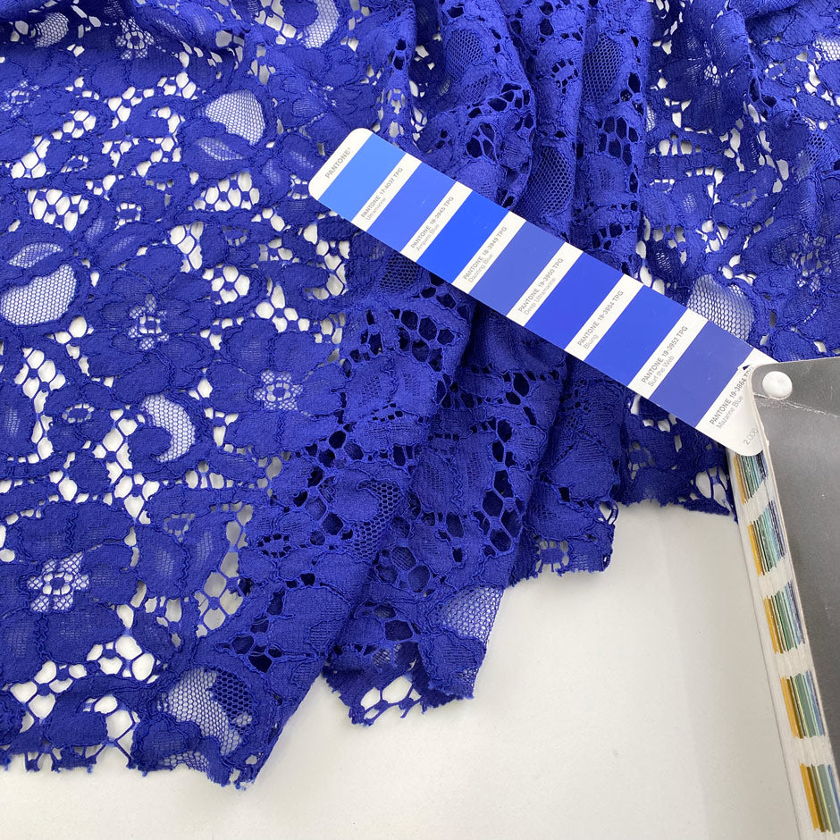Soft cotton and polyester lace rebrode