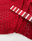 embroidered soft cotton sangallo