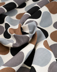 polka dot patterned linen