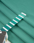 green cotton silk crepon