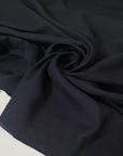 Navy Blue Silk Shantung