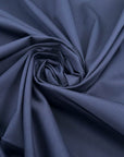 Blue Light Weight Cotton Gabardine With Elastane