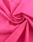Pink pure silk with friselline backing, soft and non-stretch. High-quality deadstock collected in Stock from a Maison de Couture in Italy.