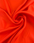 Red pure silk habotai, soft, fluid, not transparent and non-stretch. High-quality deadstock collected in Stock from a Maison de Couture in Italy.
