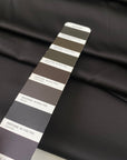 Brown matte polyester satin with a soft touch and elegant drape ideal for dresses skirts and linings. High-quality deadstock collected in Stock from a Maison de Couture in Italy.