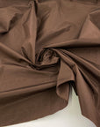 Brown silk taffeta
