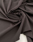 Gabardine polyester virgin wool bistro brown