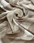 Checked Cotton With Internal Fantasy