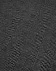 Milan stitch in wool, viscose, and polyester. Prince of Wales patterned, falling fabric. High-quality deadstock fabric collected in Stock from a Maison de Couture in Italy.