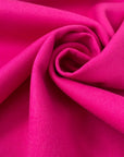 Soft and warm wool and polyester coating in vibrant fuchsia. Perfect for creating stylish coats and jackets.High-quality deadstock collected in Stock from a Maison de Couture in Italy.