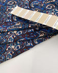 Multicolor printed cotton jersey cashmere pattern . Picked up in Stock from a Maison de Couture in Italy.