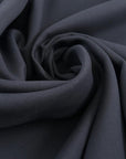 Blue Structured Cotton Gabardine