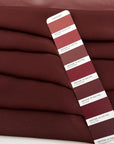 Bordeaux Silk Georgette