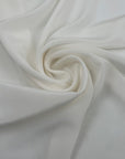 White Light Crepe De Chine