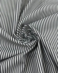 Yarn Dyed Striped Cotton Poplin