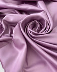 Dark Lilac Polyester Matte Sateen