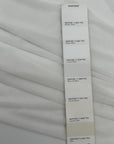 White Stretch Microtulle