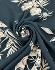 Printed Polyester With Floral Design