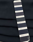 Navy Blue Double Polyester Georgette
