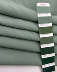 Light Green Polyester Crepe Cady