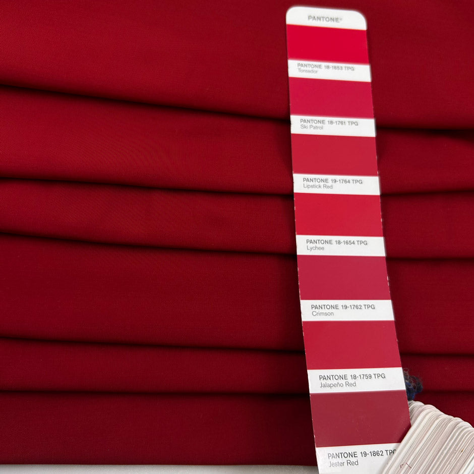 Red Viscose Jersey