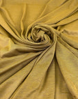 Olive Green Piquet Cotton Jersey