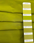 Green Cotton-Blend Ripstop Technical Fabric