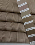 Beige Virgin Wool Prince Of Wales
