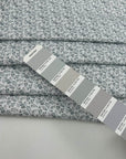 Cotton Poplin With A Floral Microprint