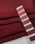 Bordeaux Viscose Crepone Georgette