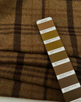 Brown Wool Tartan Flannel