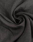 Dark Gray Pure Linen