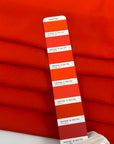 Orange Red Polyester Voile