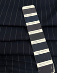 Blue Pinstriped Cotton
