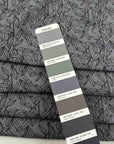 Dark Gray Printed Cotton Blend