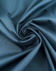 Blue Herringbone Cotton Lining
