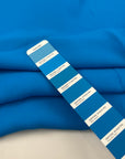 Bright Light Blue Crepe Sateen Cady