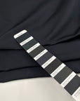Dark Blue Pure Silk Faille