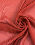 Red Viscose Chiffon