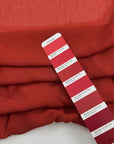 Red Viscose Chiffon