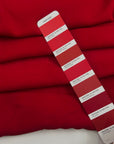 Red Viscose Georgette