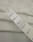 White Silk Jacquard