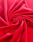 Red Polyester Velvet