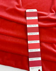 Red Polyester Velvet