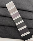 Grey Double Face Punto Milano Jersey