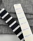 Black And White Vichy Tweed