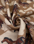 Printed Wool Canvas