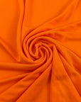 Orange Viscose Organzine Jersey