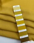 Dark Yellow Silk Georgette